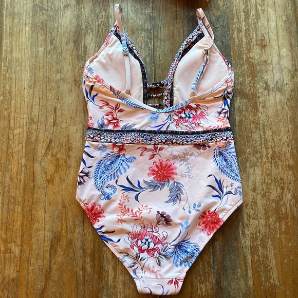 NWOT Anthropologie Seafolly Garden one piece swimsuit - Picture 9 of 15